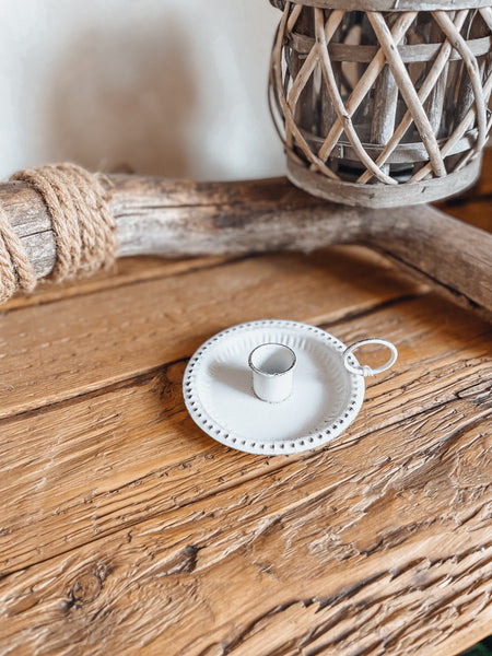 Kammerleuchter shabby chic - DekoEule- Onlineshop für Landhausdeko, Deko Landhausstil, Farmhausdeko, Landhausstil Deko