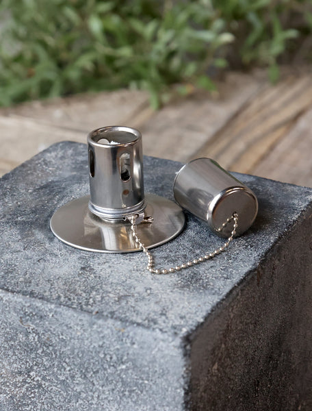 Öllampe in Zement - DekoEule- Onlineshop für Landhausdeko, Deko Landhausstil, Farmhausdeko, Landhausstil Deko