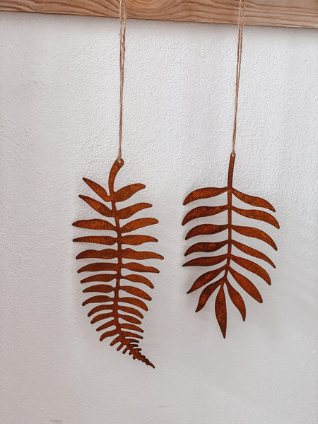 Farnblatt Rost - DekoEule- Onlineshop für Landhausdeko, Deko Landhausstil, Farmhausdeko, Landhausstil Deko