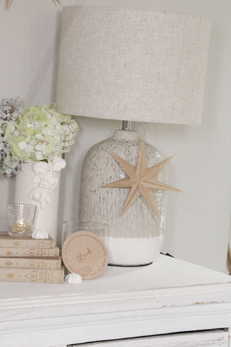 Balsaholz Papierstern nach innen - DekoEule- Onlineshop für Landhausdeko, Deko Landhausstil, Farmhausdeko, Landhausstil Deko