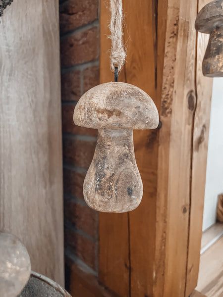 Holzanhänger Pilz - DekoEule- Onlineshop für Landhausdeko, Deko Landhausstil, Farmhausdeko, Landhausstil Deko