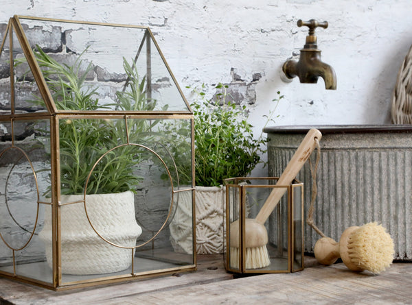 Glashaus - DekoEule- Onlineshop für Landhausdeko, Deko Landhausstil, Farmhausdeko, Landhausstil Deko