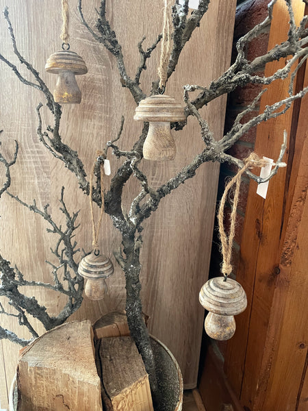 Holzpilz Klein - DekoEule- Onlineshop für Landhausdeko, Deko Landhausstil, Farmhausdeko, Landhausstil Deko