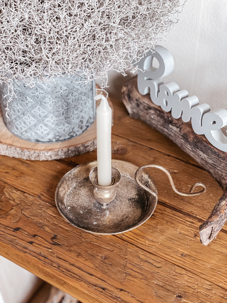 Kammerleuchter Gold - DekoEule- Onlineshop für Landhausdeko, Deko Landhausstil, Farmhausdeko, Landhausstil Deko