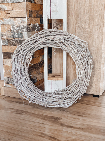 Kranz Grape Wood - DekoEule- Onlineshop für Landhausdeko, Deko Landhausstil, Farmhausdeko, Landhausstil Deko