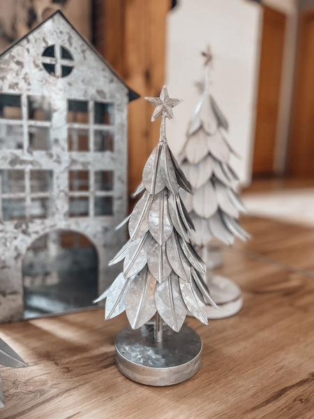 Tanne aus Metall - DekoEule- Onlineshop für Landhausdeko, Deko Landhausstil, Farmhausdeko, Landhausstil Deko