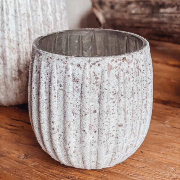 Windlicht schimmernd - DekoEule- Onlineshop für Landhausdeko, Deko Landhausstil, Farmhausdeko, Landhausstil Deko