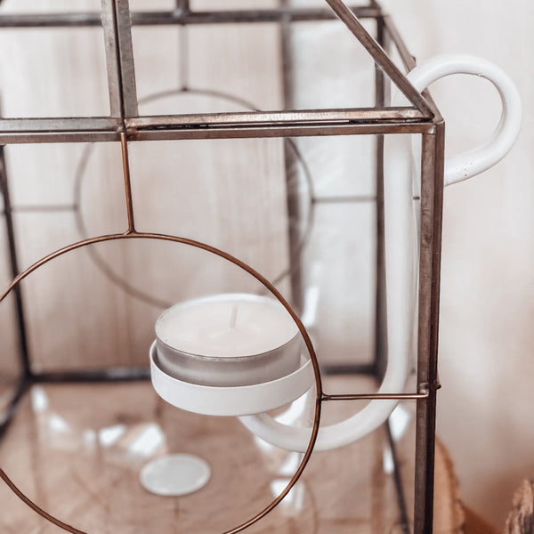 Kerzenhalter Teelicht - DekoEule- Onlineshop für Landhausdeko, Deko Landhausstil, Farmhausdeko, Landhausstil Deko