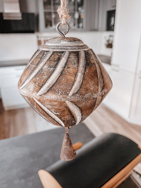 Holzanhänger Cube - DekoEule- Onlineshop für Landhausdeko, Deko Landhausstil, Farmhausdeko, Landhausstil Deko