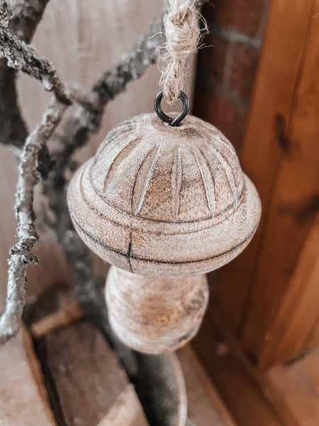 Pilzanhänger aus Holz - DekoEule- Onlineshop für Landhausdeko, Deko Landhausstil, Farmhausdeko, Landhausstil Deko
