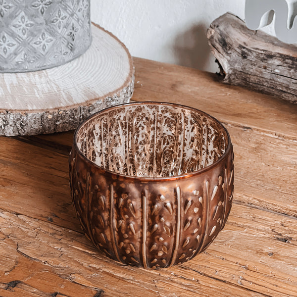 Windlicht braun - DekoEule- Onlineshop für Landhausdeko, Deko Landhausstil, Farmhausdeko, Landhausstil Deko