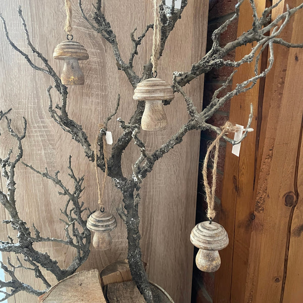 Holzpilz Klein - DekoEule- Onlineshop für Landhausdeko, Deko Landhausstil, Farmhausdeko, Landhausstil Deko