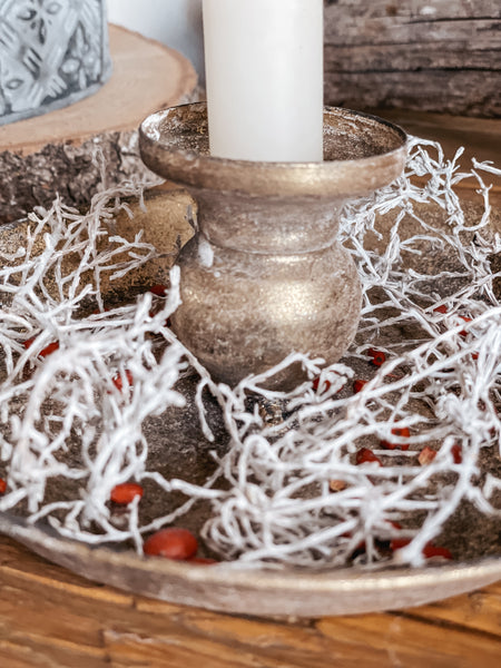 Kammerleuchter Gold - DekoEule- Onlineshop für Landhausdeko, Deko Landhausstil, Farmhausdeko, Landhausstil Deko