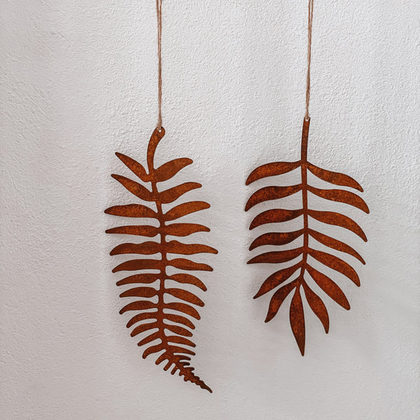 Farnblatt Rost - DekoEule- Onlineshop für Landhausdeko, Deko Landhausstil, Farmhausdeko, Landhausstil Deko