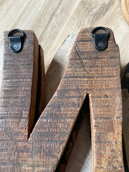 Holzbuchstaben - DekoEule- Onlineshop für Landhausdeko, Deko Landhausstil, Farmhausdeko, Landhausstil Deko