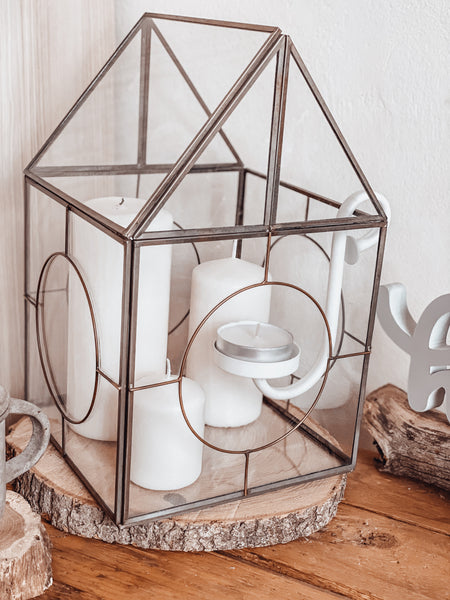 Kerzenhalter Teelicht - DekoEule- Onlineshop für Landhausdeko, Deko Landhausstil, Farmhausdeko, Landhausstil Deko