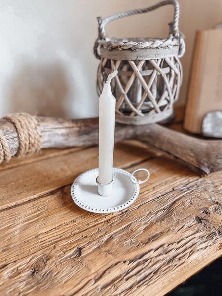 Kammerleuchter shabby chic - DekoEule- Onlineshop für Landhausdeko, Deko Landhausstil, Farmhausdeko, Landhausstil Deko