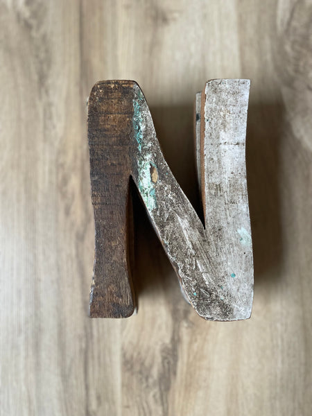 Holzbuchstaben - DekoEule- Onlineshop für Landhausdeko, Deko Landhausstil, Farmhausdeko, Landhausstil Deko