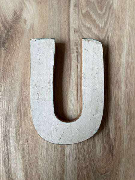 Holzbuchstaben - DekoEule- Onlineshop für Landhausdeko, Deko Landhausstil, Farmhausdeko, Landhausstil Deko