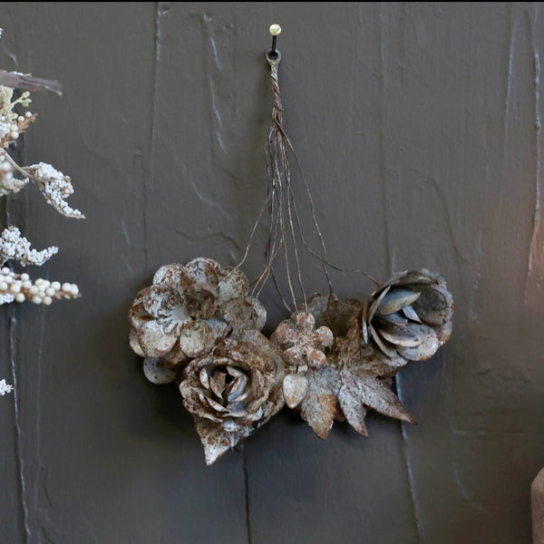 Blumenaufhang - DekoEule- Onlineshop für Landhausdeko, Deko Landhausstil, Farmhausdeko, Landhausstil Deko