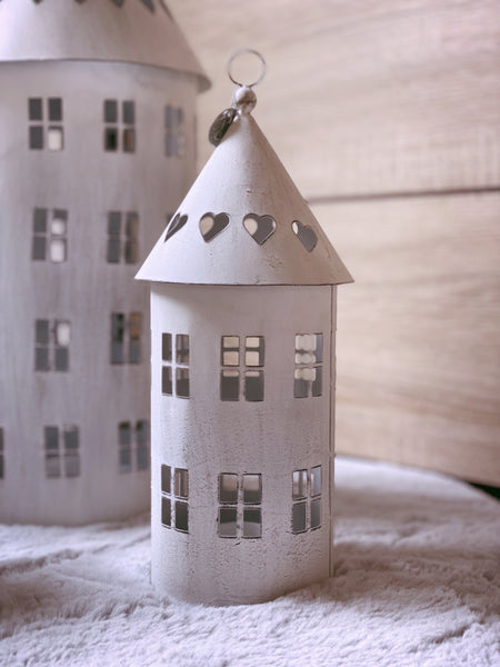 Laterne Vogelhaus - DekoEule- Onlineshop für Landhausdeko, Deko Landhausstil, Farmhausdeko, Landhausstil Deko