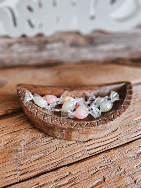 Holzschale - DekoEule- Onlineshop für Landhausdeko, Deko Landhausstil, Farmhausdeko, Landhausstil Deko