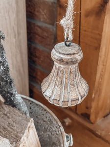 Holzanhänger Spindel - DekoEule- Onlineshop für Landhausdeko, Deko Landhausstil, Farmhausdeko, Landhausstil Deko