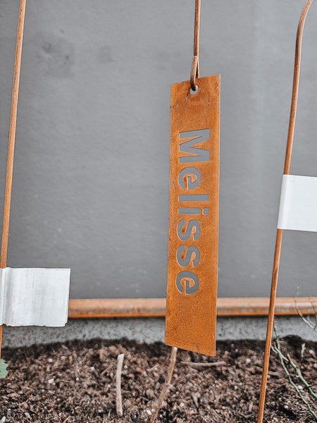 Kräuterstecker Rost - DekoEule- Onlineshop für Landhausdeko, Deko Landhausstil, Farmhausdeko, Landhausstil Deko