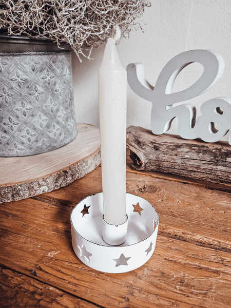 Kerzenhalter mit Sterne
