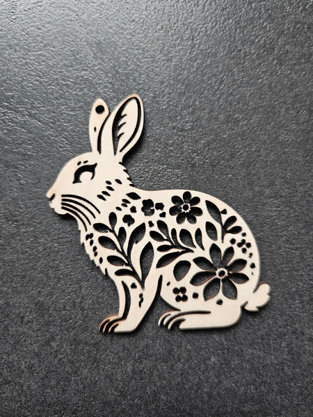 Holzanhänger Hase - DekoEule- Onlineshop für Landhausdeko, Deko Landhausstil, Farmhausdeko, Landhausstil Deko
