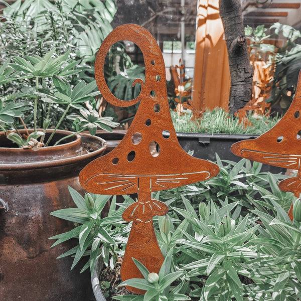 Gartenstecker Pilz - DekoEule- Onlineshop für Landhausdeko, Deko Landhausstil, Farmhausdeko, Landhausstil Deko