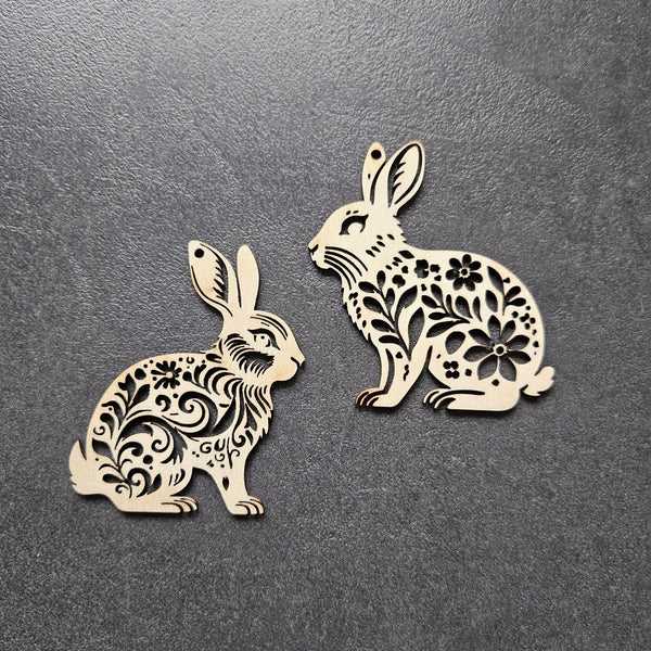 Holzanhänger Hase - DekoEule- Onlineshop für Landhausdeko, Deko Landhausstil, Farmhausdeko, Landhausstil Deko