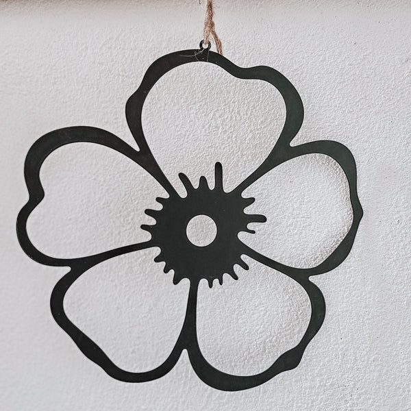 Metallblume Modell 1 - DekoEule- Onlineshop für Landhausdeko, Deko Landhausstil, Farmhausdeko, Landhausstil Deko