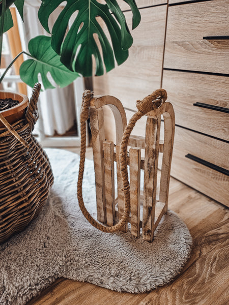 Schlitten shabby chic