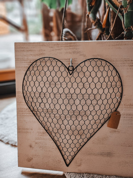 Dekoherzen 4 er Set - DekoEule- Onlineshop für Landhausdeko, Deko Landhausstil, Farmhausdeko, Landhausstil Deko