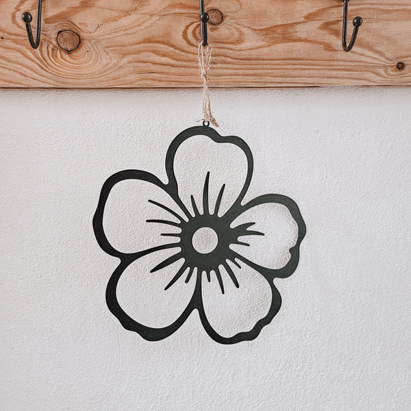 Metallblume Modell 2 - DekoEule- Onlineshop für Landhausdeko, Deko Landhausstil, Farmhausdeko, Landhausstil Deko