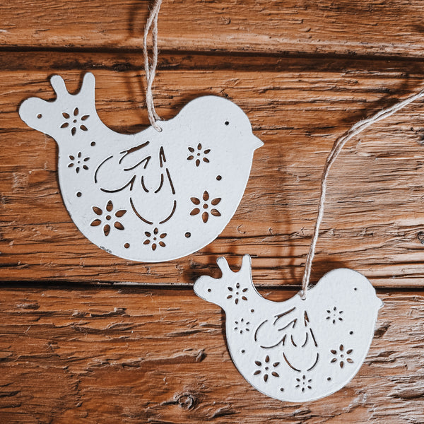 Anhänger Vogel - DekoEule- Onlineshop für Landhausdeko, Deko Landhausstil, Farmhausdeko, Landhausstil Deko