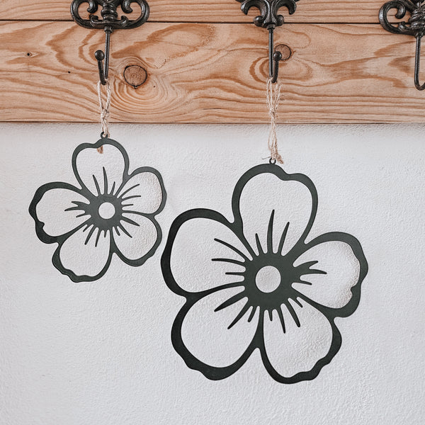 Metallblume Modell 2 - DekoEule- Onlineshop für Landhausdeko, Deko Landhausstil, Farmhausdeko, Landhausstil Deko