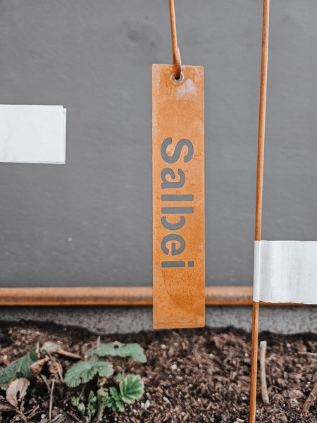 Kräuterstecker Rost - DekoEule- Onlineshop für Landhausdeko, Deko Landhausstil, Farmhausdeko, Landhausstil Deko