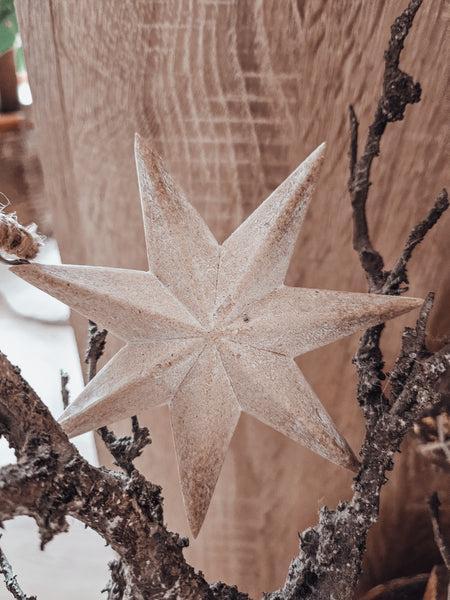 Stern aus Holz