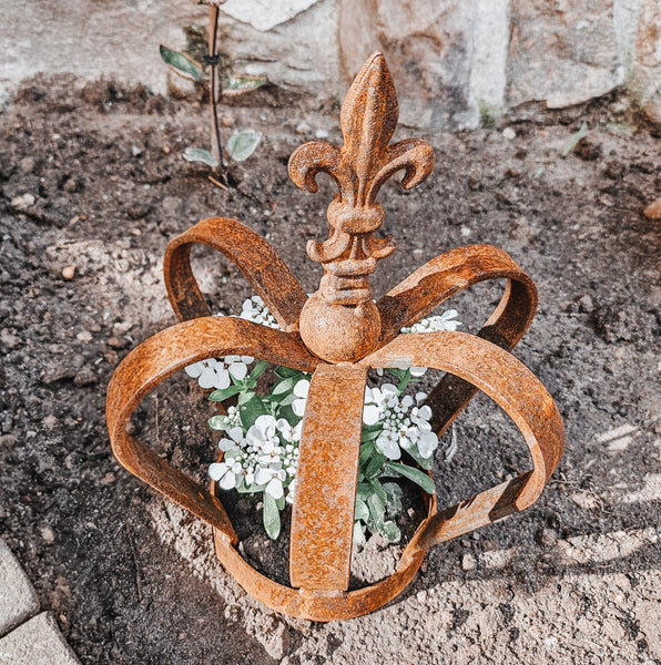 Krone Rost - DekoEule- Onlineshop für Landhausdeko, Deko Landhausstil, Farmhausdeko, Landhausstil Deko