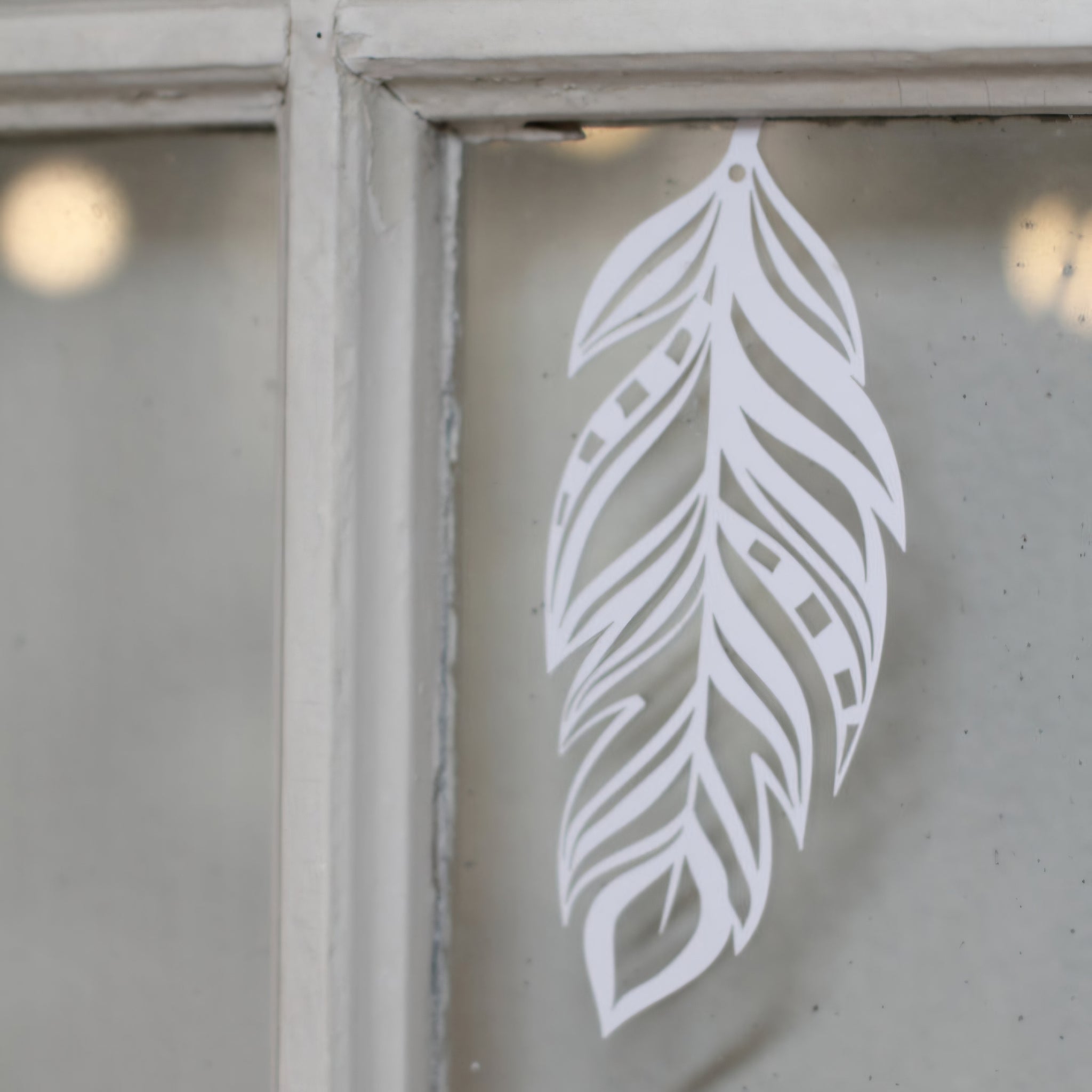 Feder Papierschnitt - DekoEule- Onlineshop für Landhausdeko, Deko Landhausstil, Farmhausdeko, Landhausstil Deko