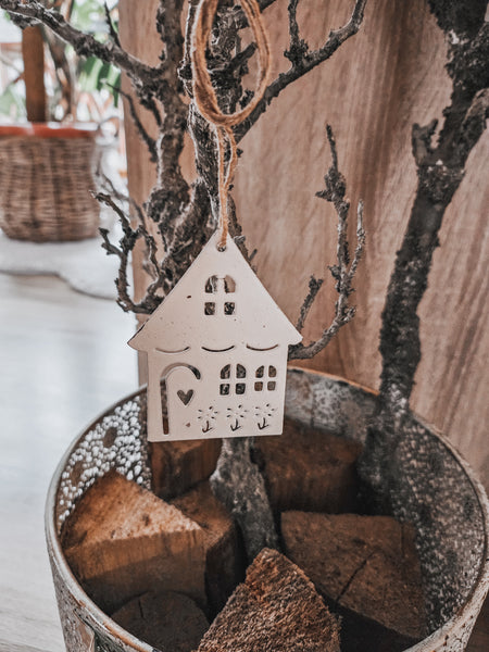 Anhänger Haus - DekoEule- Onlineshop für Landhausdeko, Deko Landhausstil, Farmhausdeko, Landhausstil Deko