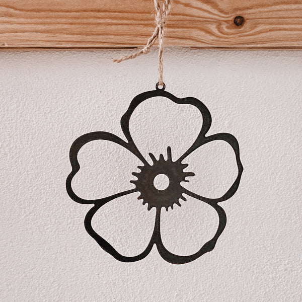 Metallblume Modell 1 - DekoEule- Onlineshop für Landhausdeko, Deko Landhausstil, Farmhausdeko, Landhausstil Deko