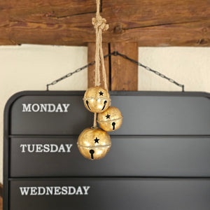 Glocken am Seil - DekoEule- Onlineshop für Landhausdeko, Deko Landhausstil, Farmhausdeko, Landhausstil Deko