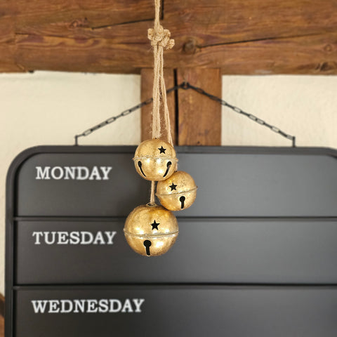 Glocken am Seil - DekoEule- Onlineshop für Landhausdeko, Deko Landhausstil, Farmhausdeko, Landhausstil Deko