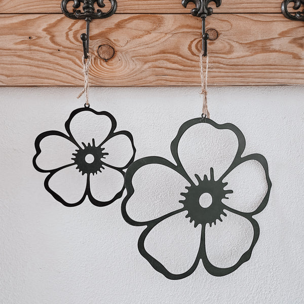 Metallblume Modell 1 - DekoEule- Onlineshop für Landhausdeko, Deko Landhausstil, Farmhausdeko, Landhausstil Deko