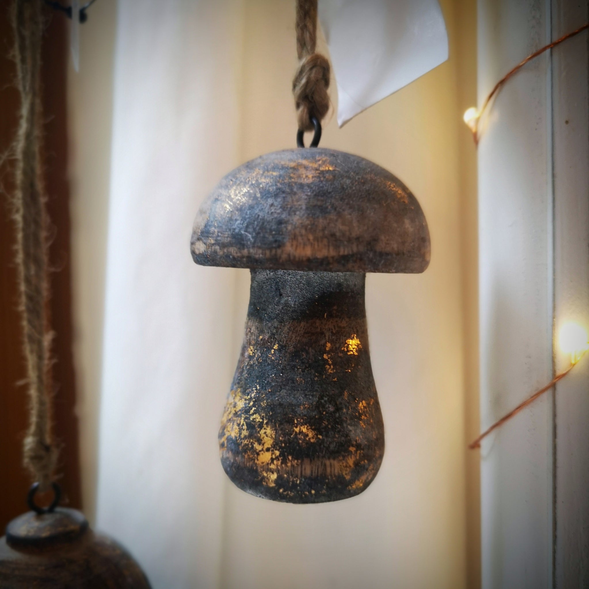 Pilzanhänger Holz, Anhänger Pilz - DekoEule- Onlineshop für Landhausdeko, Deko Landhausstil, Farmhausdeko, Landhausstil Deko